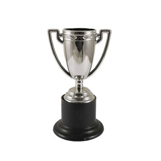 Trofeo de Ganador &ndash; 10 cm &ndash; Plateado (12 uds.)