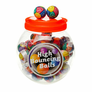PELOTAS SALTARINAS &Oslash; 3,6 Cm EN BOTE (48 uds.)