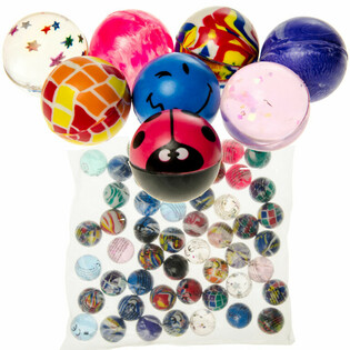 Pelotas Rebotonas Mix Ø 3.2 cm (50 ud.)