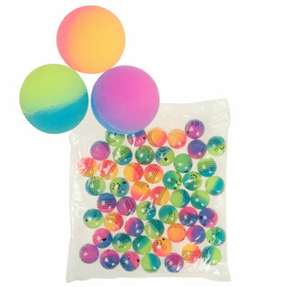 Mix de Pelotas Rebotonas Frosted Ø 3,2 cm (50 uds.)