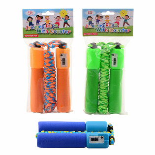 OUTDOOR FUN - COMBA CON CONTADOR, 2,10 M (6 uds.)