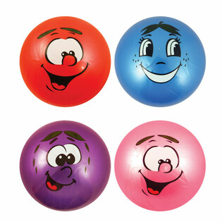 Pelota de Cara Sonriente Ø 25 cm (12 unidades)