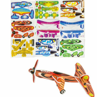 Aviones de espuma para sorpresas (96 unidades)