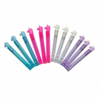 Pomperos de Unicornio de colores (1 Pack de 12 uds.)