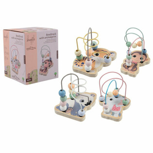 JOUECO&reg; Laberinto de Cuentas Animales - Desde 12 Meses