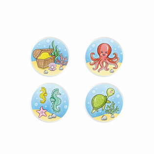 MIX SEA LIFE / ANIMALES MARINOS - PELOTAS SALTARINAS Ø3.3 cm (100 uds)