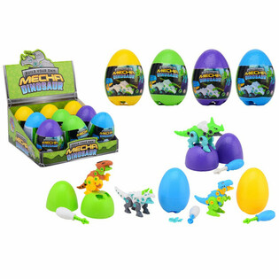 Huevo de Dino Grande Kit de Construcci&oacute;n - Display (9 unidades)
