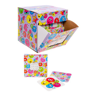 PEQUE&Ntilde;OS JUEGOS DE MEMORIA - MODELO: SMILEY EN EXPOSITOR (60 ud.)