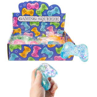 MANDO DE JUEGO SQUEEZE - COLORES MIXTOS - EN EXPOSITOR (12 uds.)