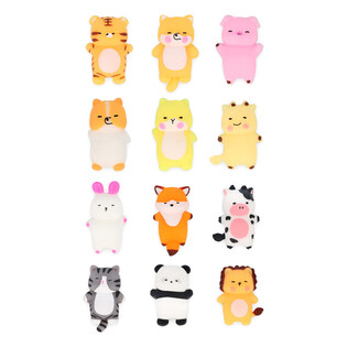MEZCLA DE ANIMALES SQUISHY PARA T&Oacute;MBOLA - EN EXPOSITOR - (96 uds.)