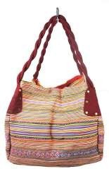 Ref: 97718B - Bolso Brocado B-FAIR Grande Rojo (1 ud)