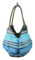 Art.n&ordm;: 97732B - Bolso Pouche B-FAIR Verde/Azul (1 ud)
