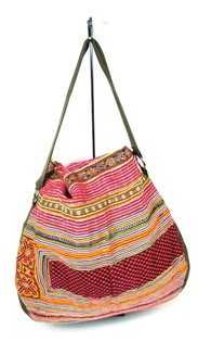 BOLSO SADDLE B-FAIR ROSA/VERDE (1 ud)