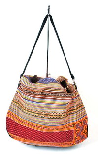 Bolso Saddle B-Fair Naranja/Azul (1 ud)