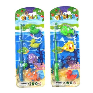GRAN JUEGO DE PESCA EN TARJETA (4 uds.)
